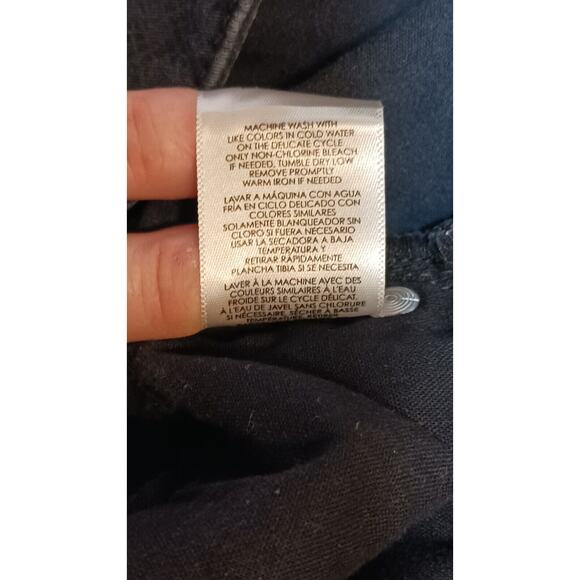 Cabi Jeans Women's Blue Floral Print Skinny Stretch Denim Mid Rise Size 2 - Picture 7 of 13